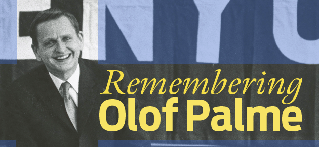 Remembering Olof Palme